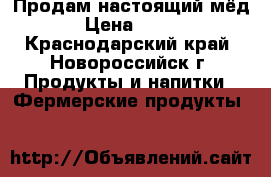Продам настоящий мёд › Цена ­ 450 - Краснодарский край, Новороссийск г. Продукты и напитки » Фермерские продукты   